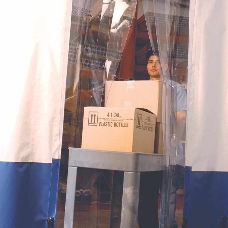 Walk-through-doors-strip-door-vinyl-curtain-walls-warehouse-divider-curtain